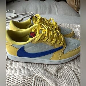 Travis Scott X Women’s Air Jordan 1 Retro Low “Canary”